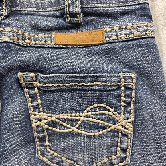 Cowgirl Tuff Co Jeans Womens 24x31 Blue Timeless Bootcut Contrast Stitch Denim - Picture 4 of 11